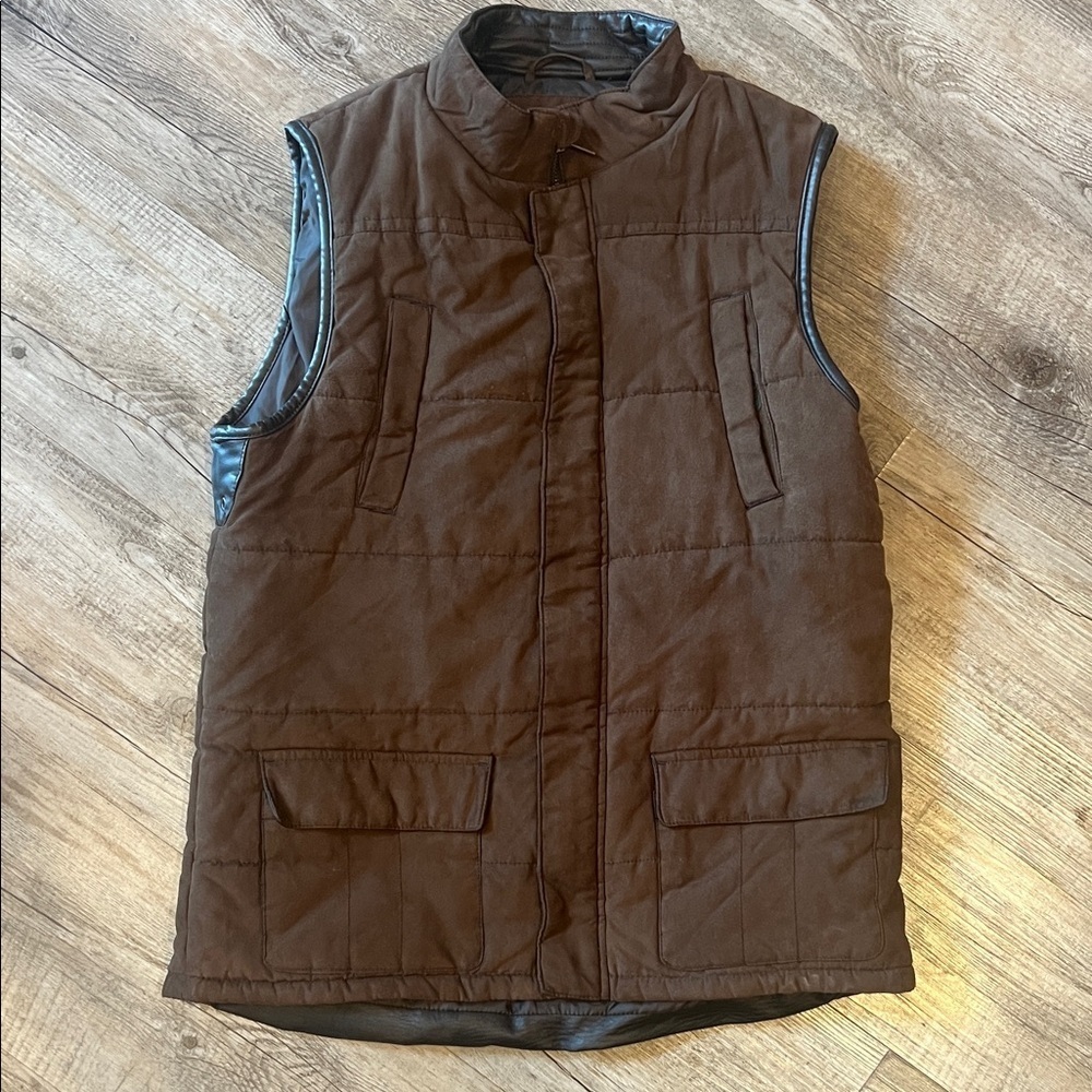 Boys Class Club Brown size 18/20 Quilted Vest